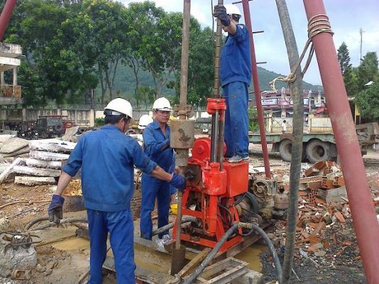 Thi công, khoan giếng theo yêu cầu