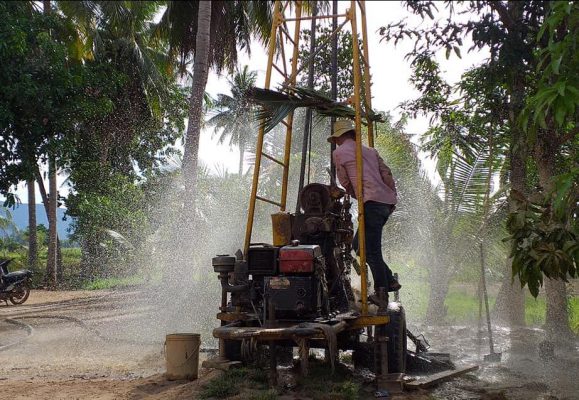Khoan giếng tiến địa chống sét